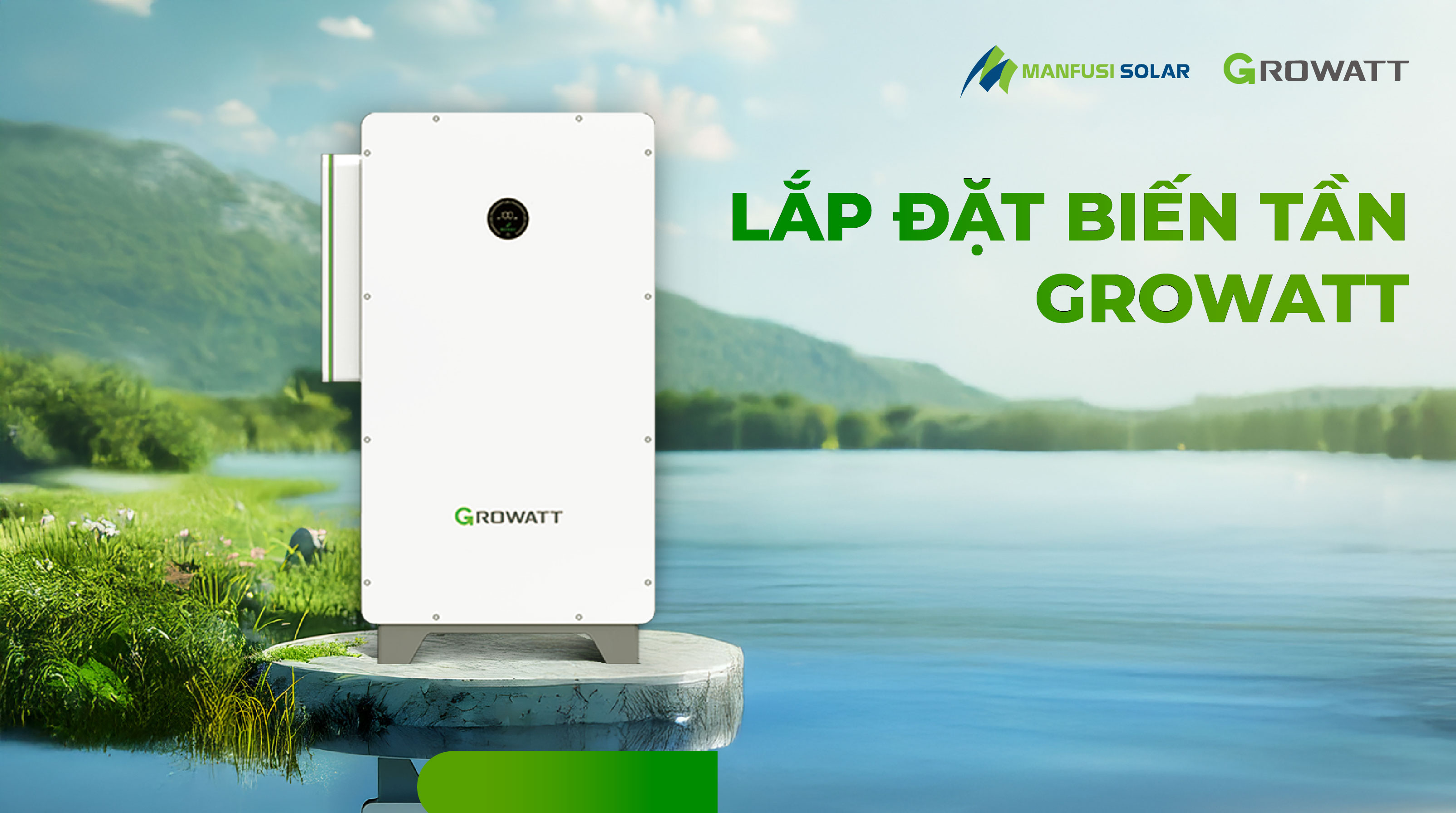 Lắp đặt biến tần Growatt