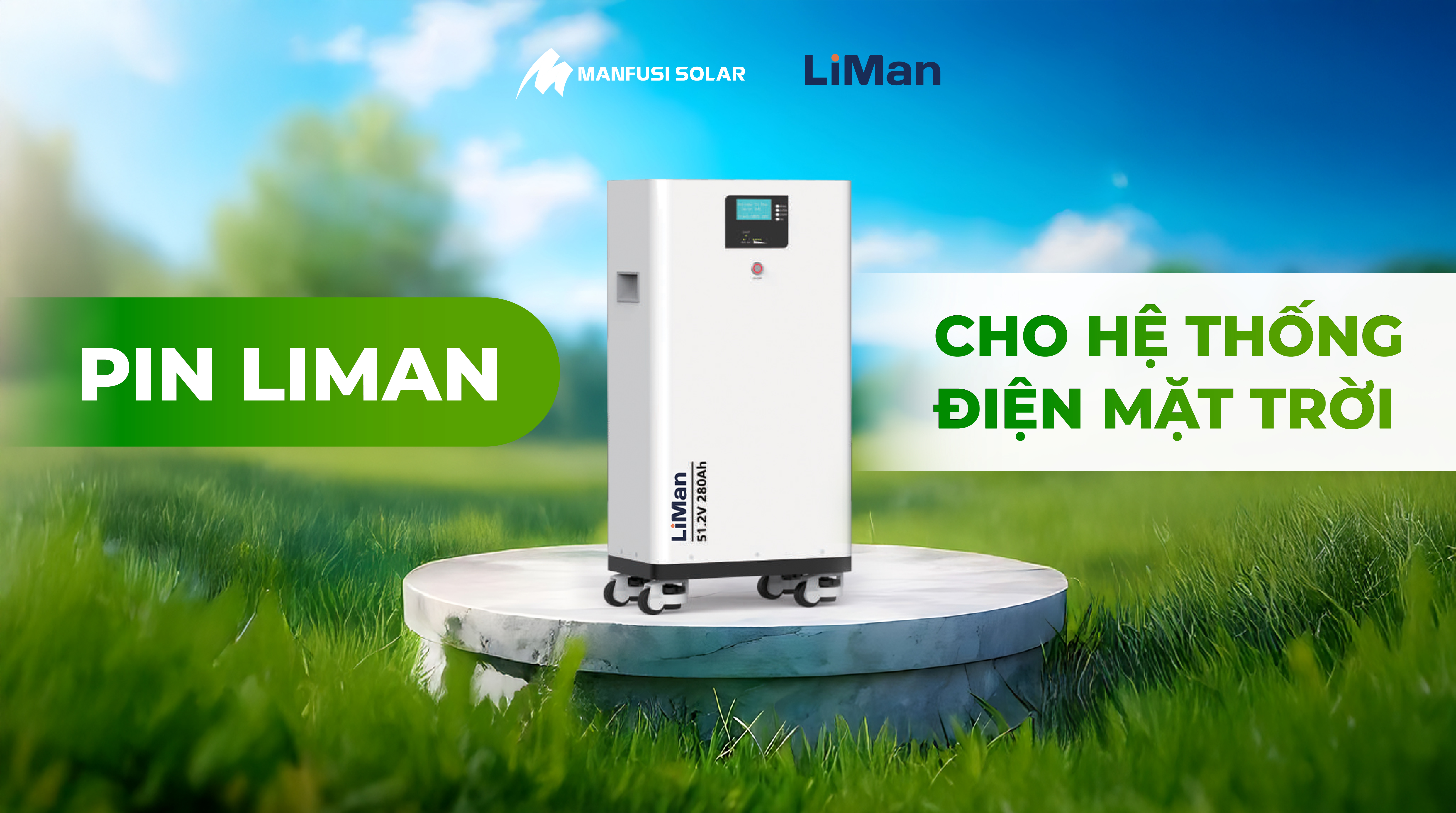 Pin Liman cho hệ thống điện mặt trời