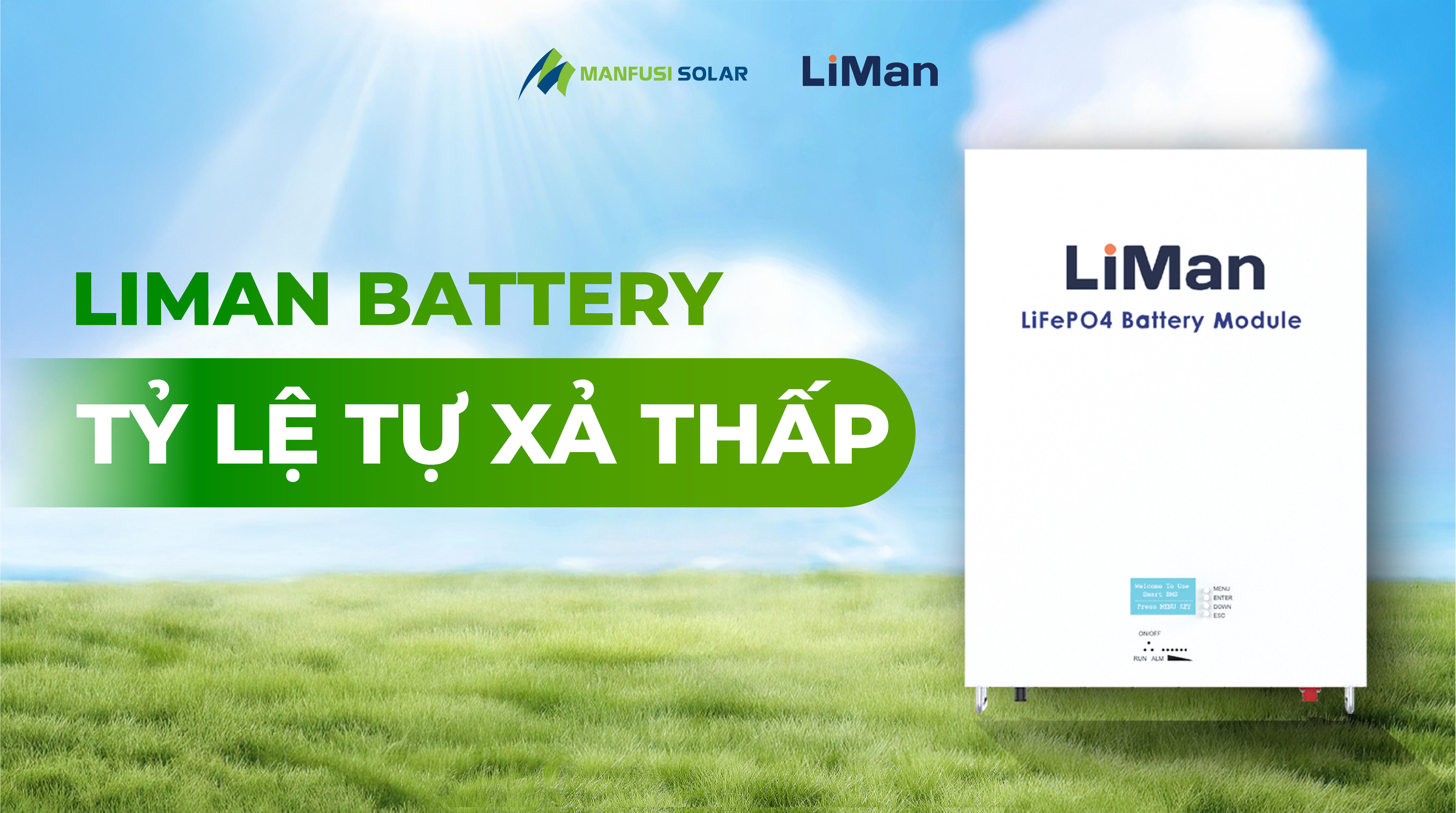 Liman battery tỷ lệ tự xả thấp