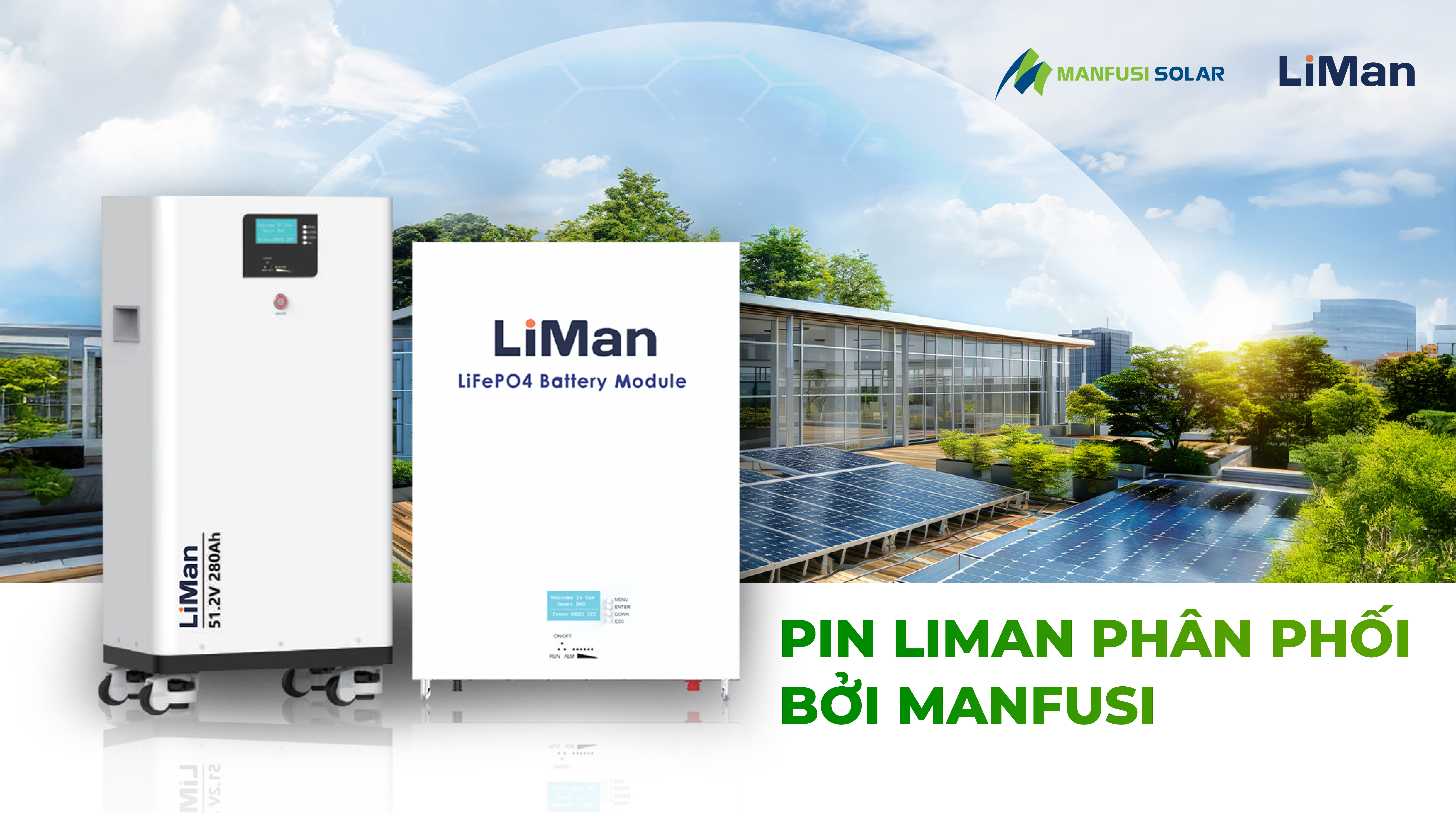 Pin Liman phân phối bởi Manfusi