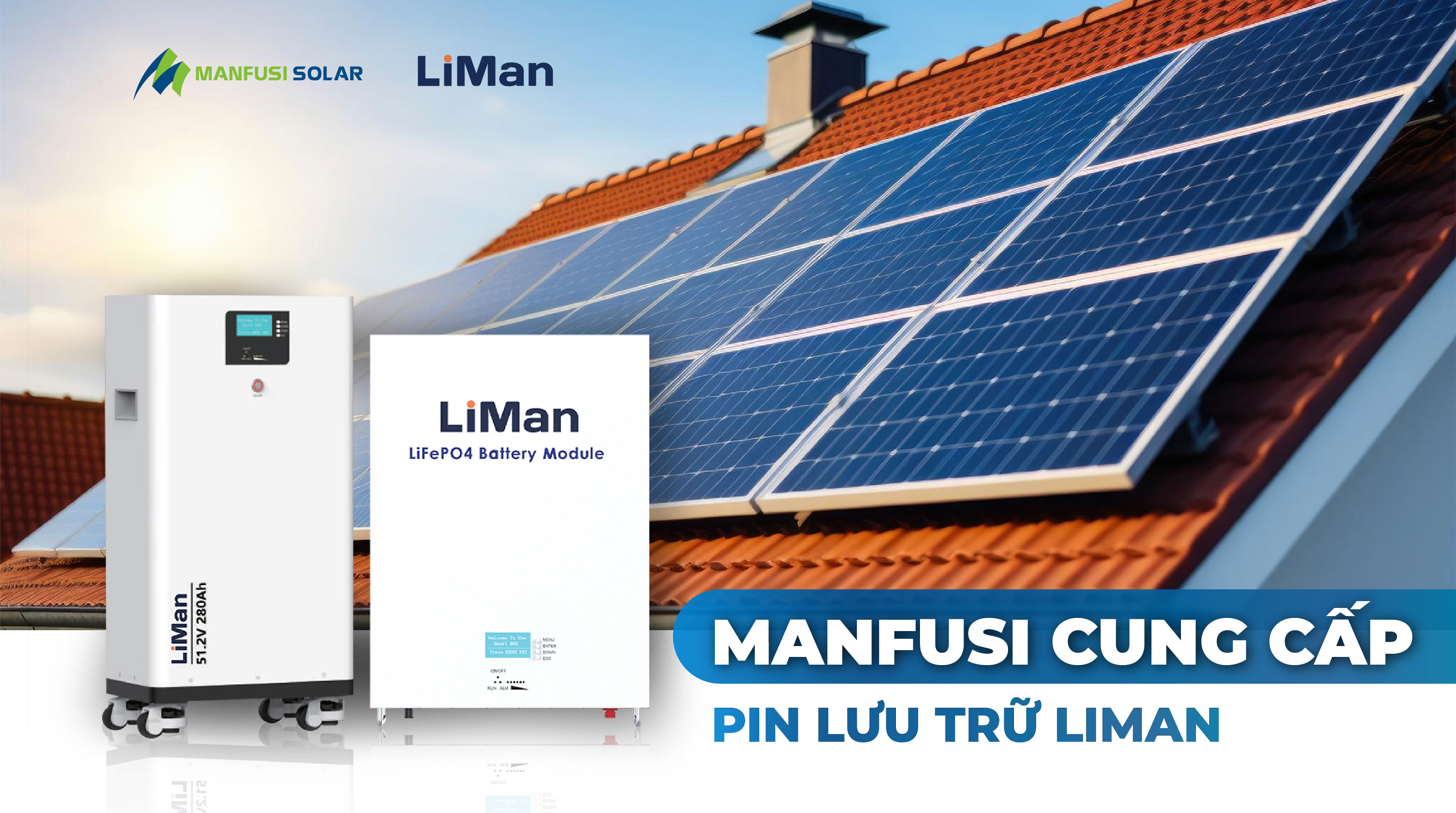 Manfusi cung cấp pin lưu trữ Liman