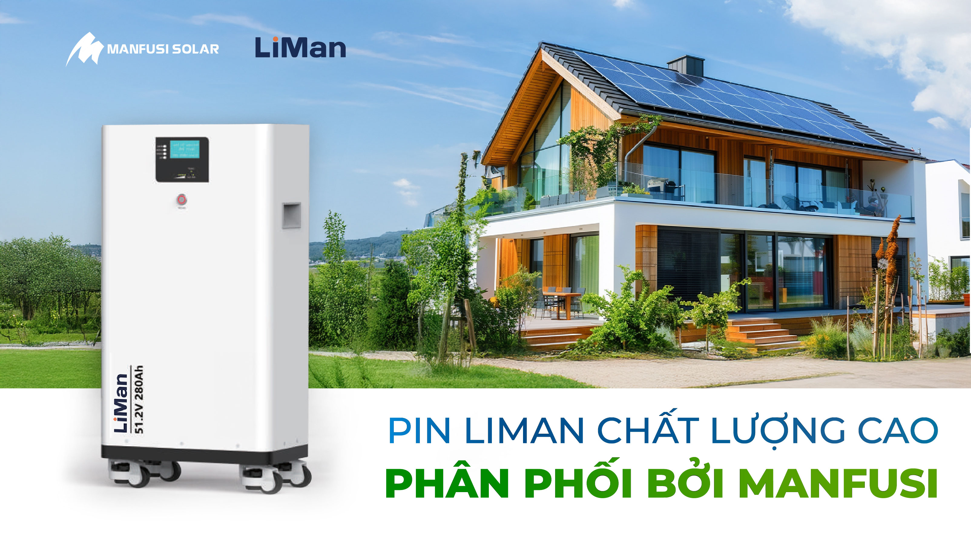 Pin Liman chất lượng cao phân phối bởi Manfusi