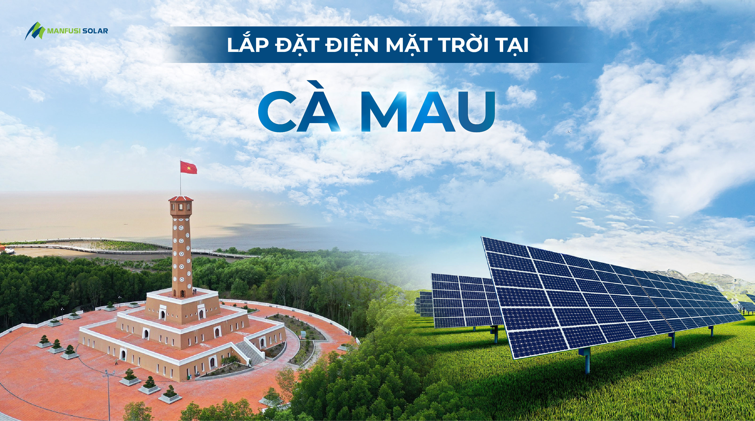 Lắp đặt điện mặt trời tại Cà Mau 2024