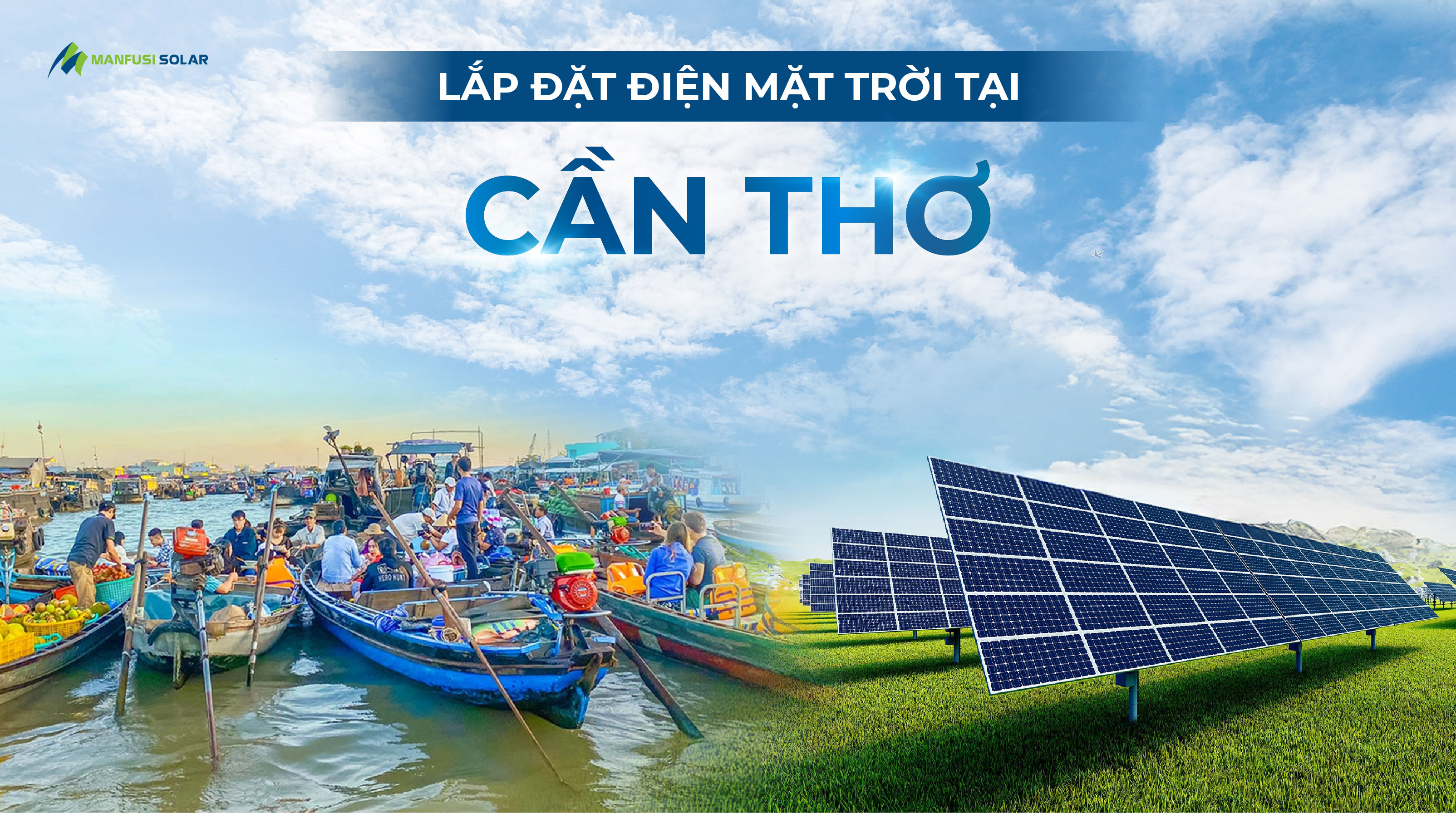 Lắp đặt điện mặt trời tại Cần Thơ 2024