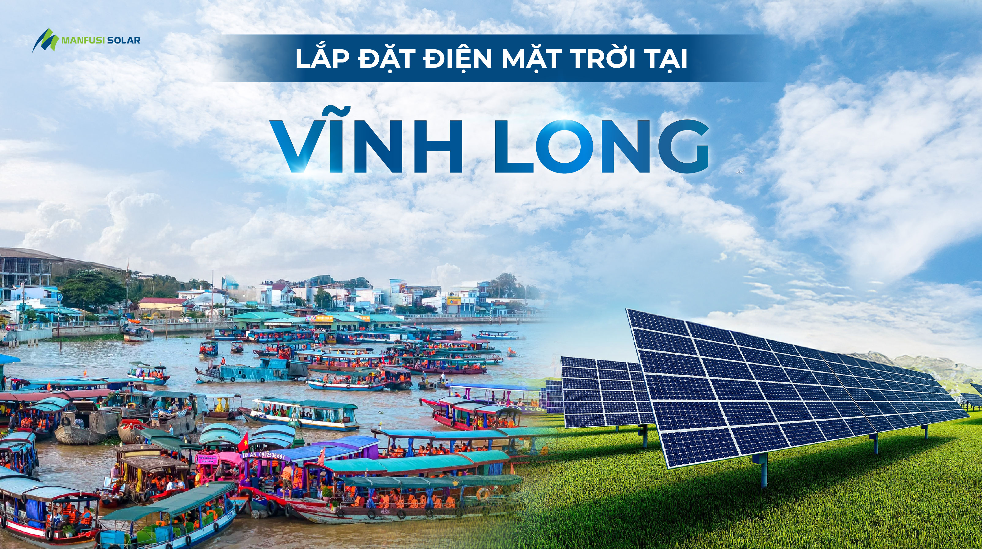 Lắp đặt điện mặt trời tại Vĩnh Long 2024