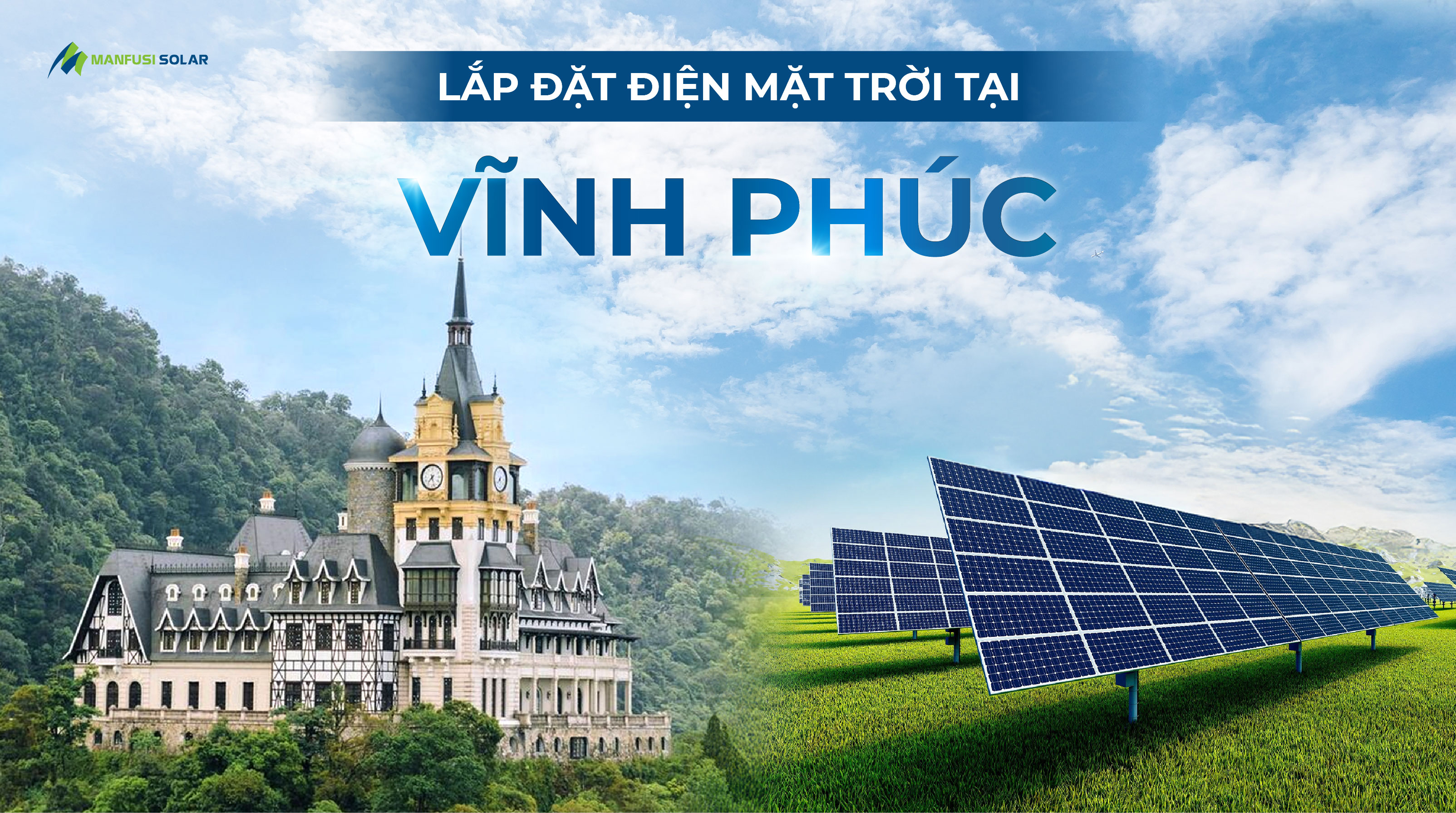 Lắp đặt điện mặt trời tại Vĩnh Phúc 2024