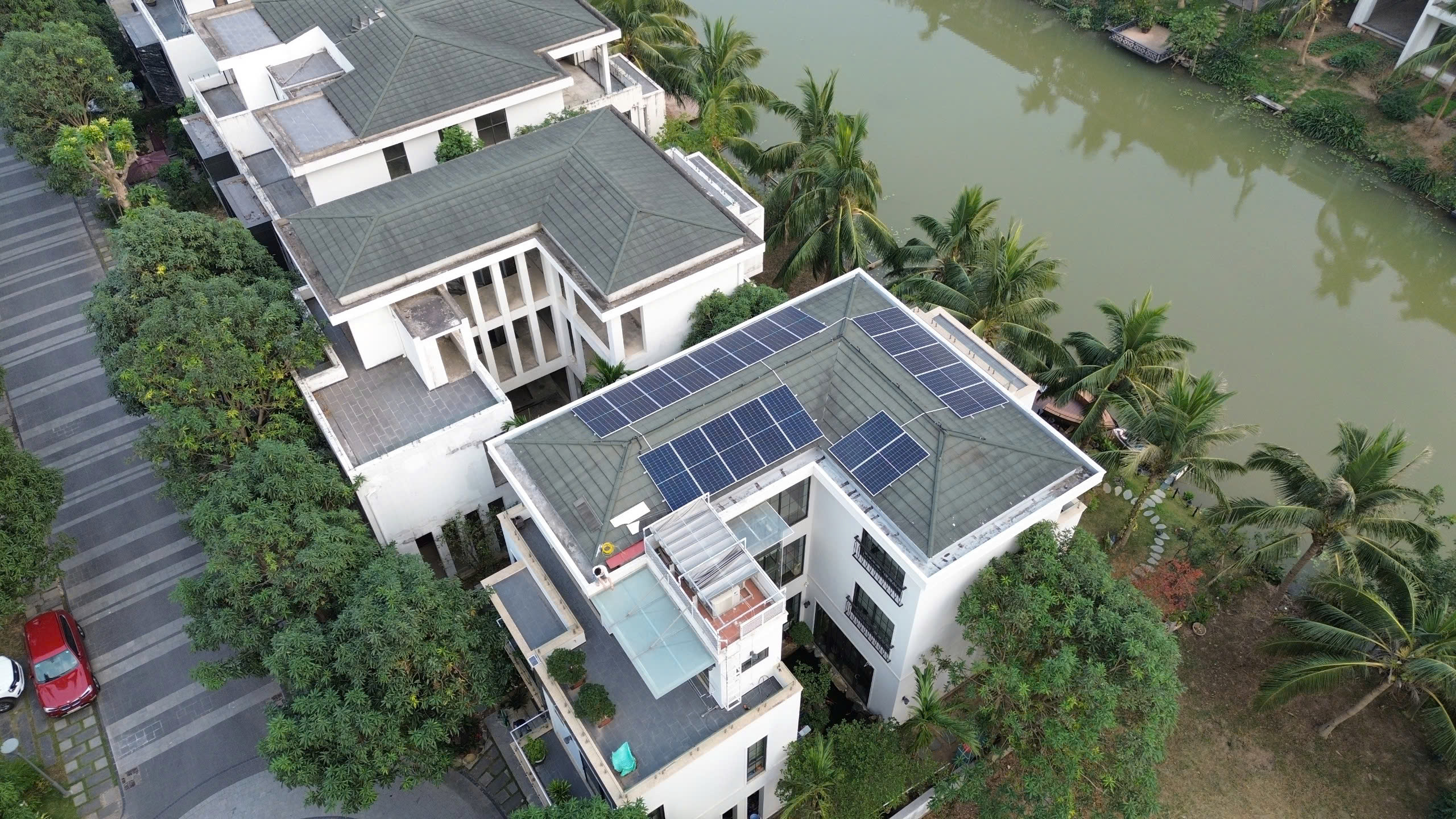 Dự án điện mặt trời do Manfusi Solar lắp đặt