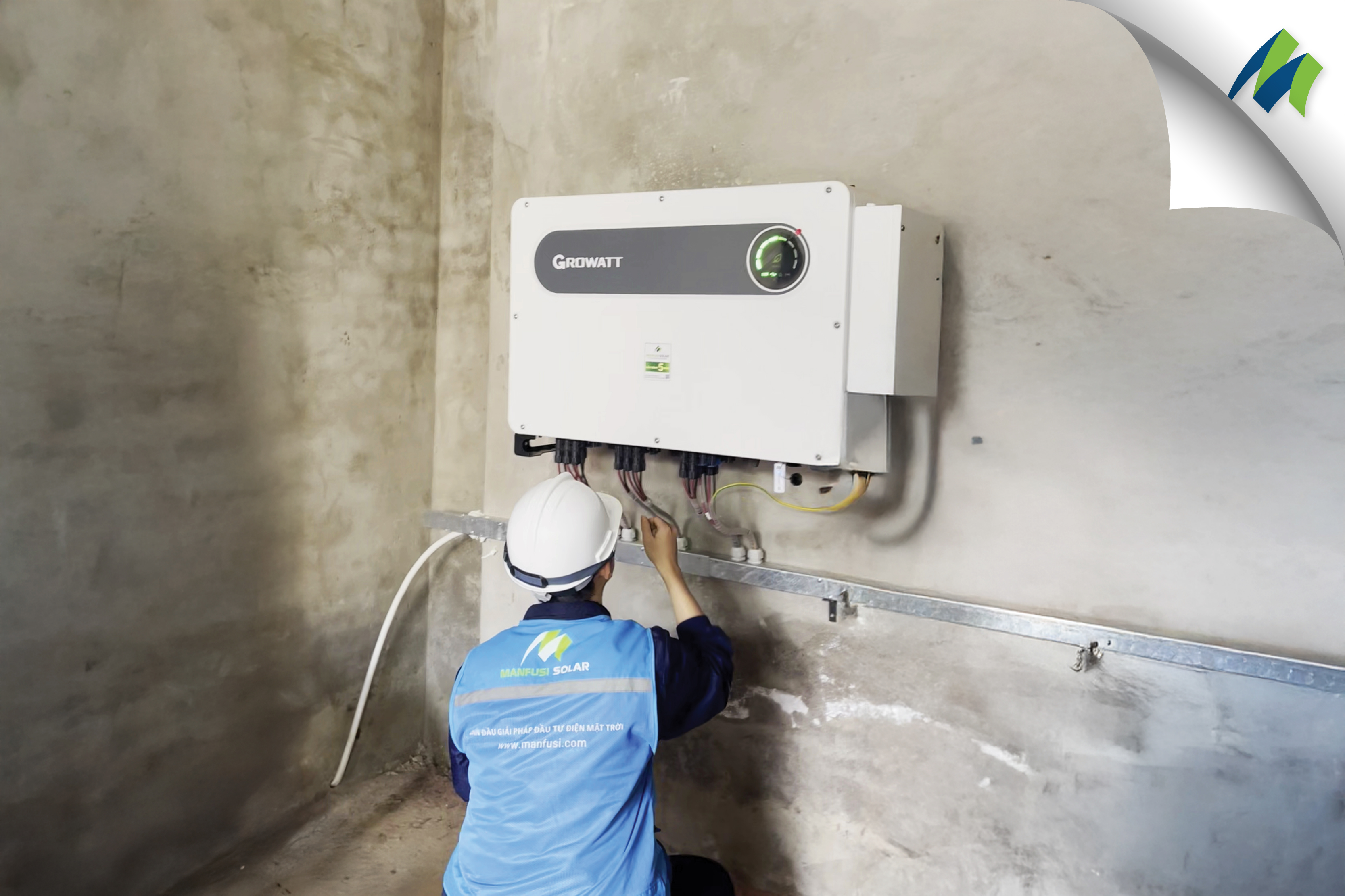 Ảnh thực tế các hệ thống Growatt Manfusi đã lắp đặt
