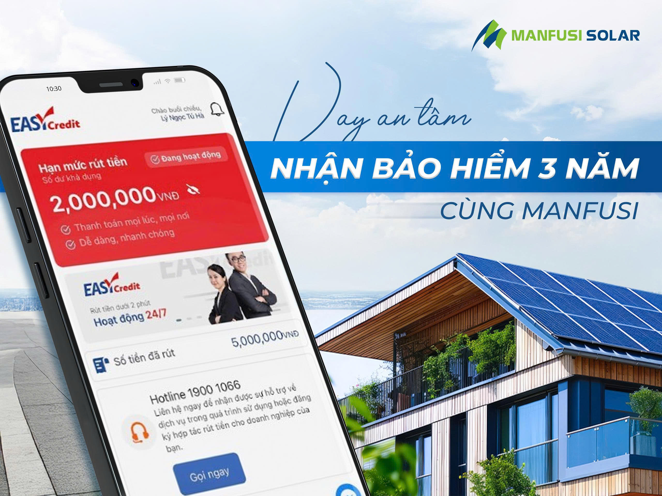 An Tâm Với Điện Mặt Trời Trả Góp 