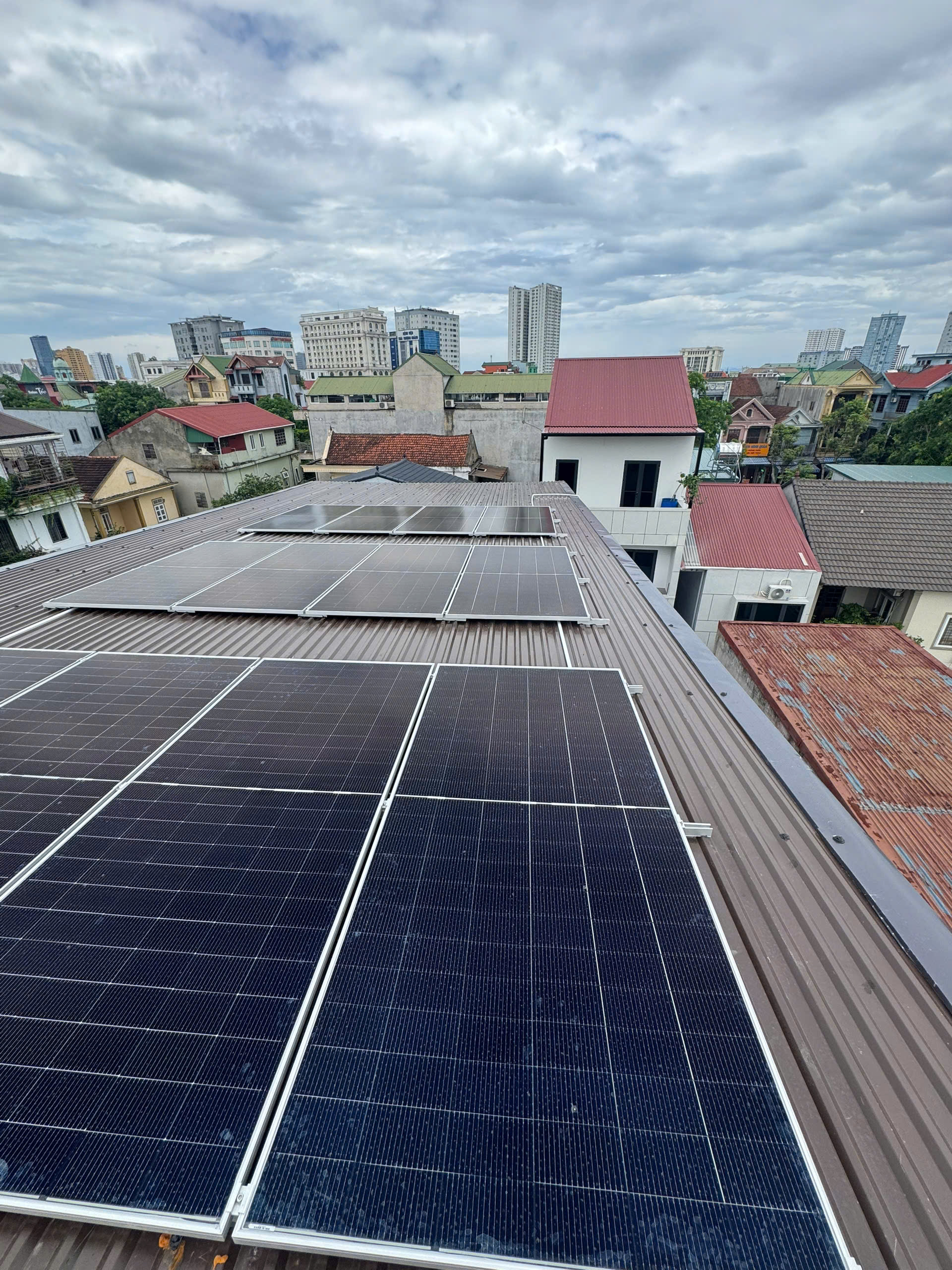 Hệ thống điện mặt trời tại thành phố Vinh